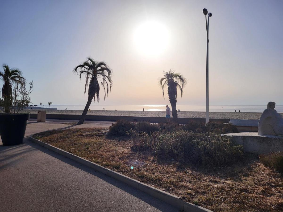 Canet Centre Ville Et Plage - Equipe Avec Climatisation מראה חיצוני תמונה